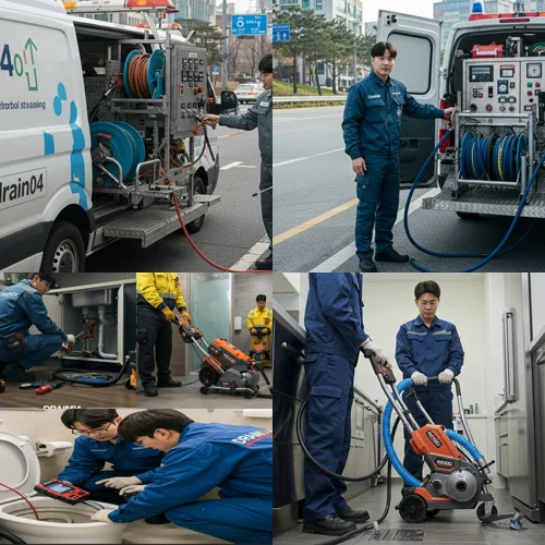 식사동 하수구 막힘 위시티 아파트