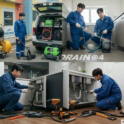 설문동 하수구 뚫음 막힘 해결