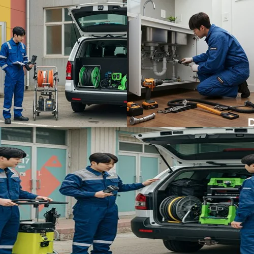 사리현동 하수구 막힘 농가 주택