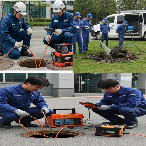 사리현동 하수구 막힘 농가 주택
