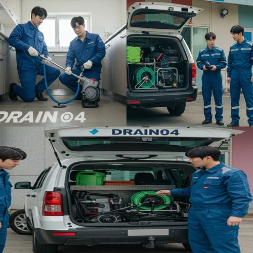 지영동 하수구 뚫음 외부 배관