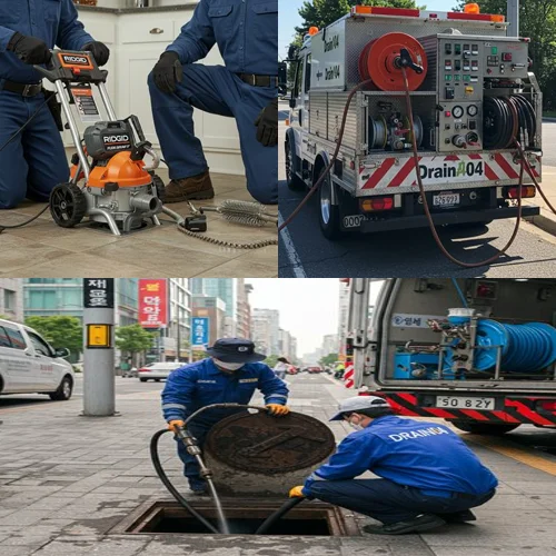 일산 배관 막힘 뚫음 배관 공사