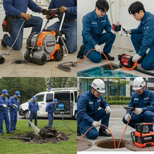 일산 배관 막힘 뚫음 배관 공사