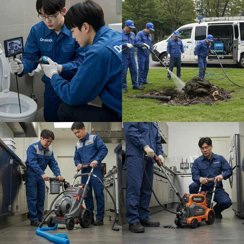 일산동구 하수구 막힘 업체 오수관 내시경 작업 후기