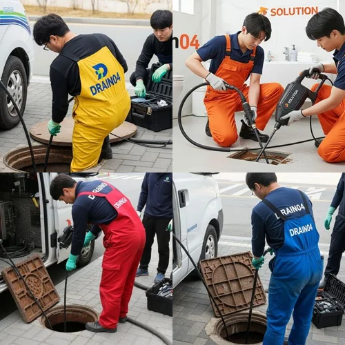 일산 싱크대 막힘 배수통 교체