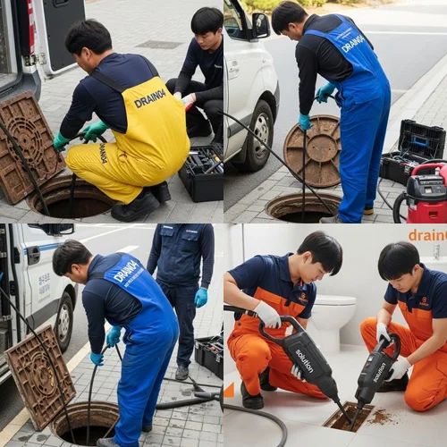 일산서구 하수도막힘 횡주관