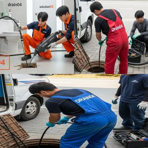 장항동 하수구 막힘 라페스타 상가