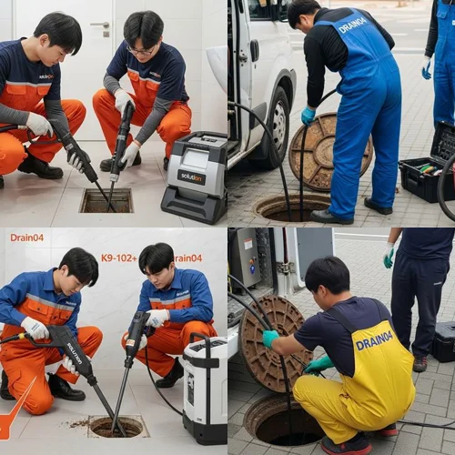 장항동 하수구 막힘 라페스타 상가