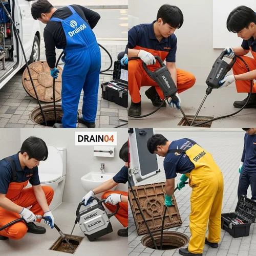 일산동 하수구 막힘 시장통 하수구