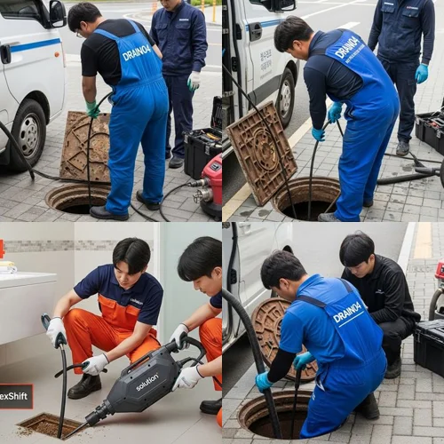 식사동 싱크대 막힘 아파트 주방