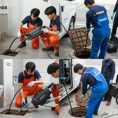 산황동 하수구 막힘 배관 막힘