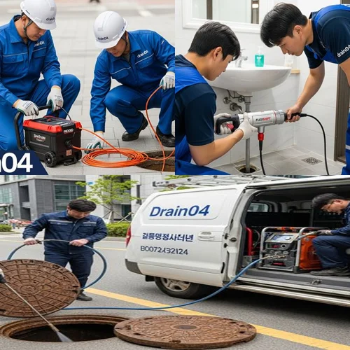 마두동 싱크대 막힘 악취 차단