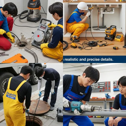 일산 배수구 막힘 세탁실 역류