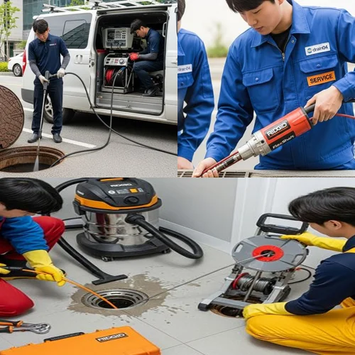 지영동 싱크대 막힘 구내식당