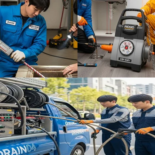 중산동 하수구 뚫음 하늘마을