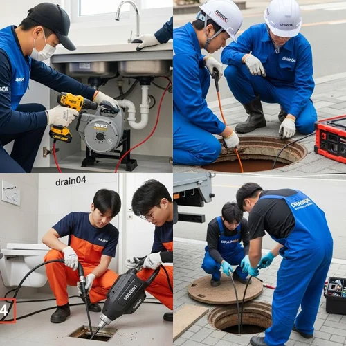 가좌동 싱크대 막힘 냄새 제거