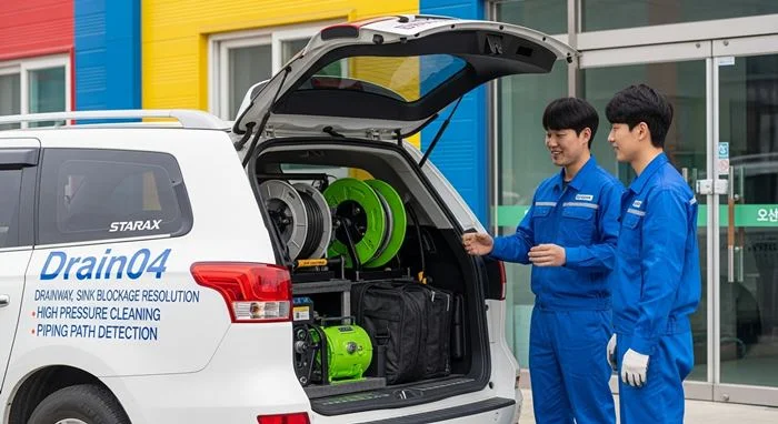 지영동 배관 막힘 뚫음 배관 수리