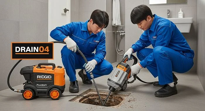 지영동 배수구 막힘 배관 수리