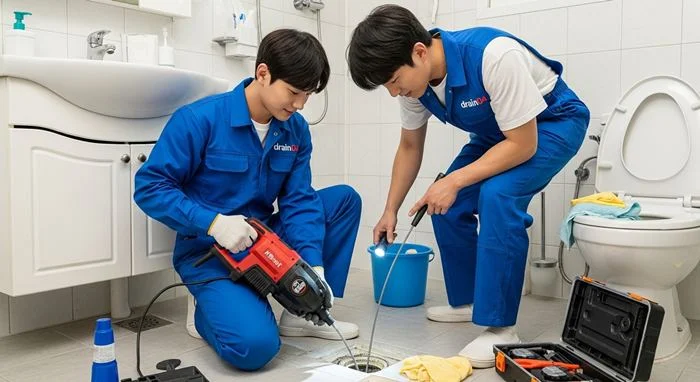 지영동 배수구 막힘 배관 수리