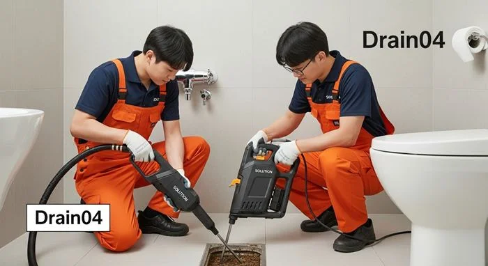 지영동 배수구 막힘 배관 수리