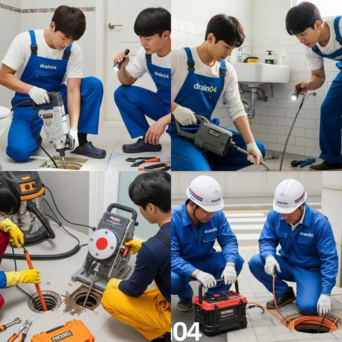 정발산동 하수구 뚫음 내시경 검사