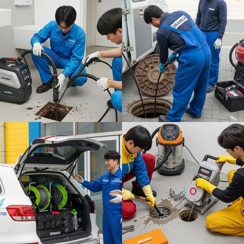 일산시 하수구 업체 뚫어 신속 해결