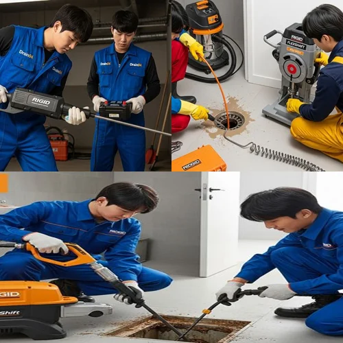 일산시 하수구 업체 뚫어 신속 해결