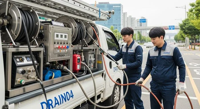 일산동 하수구 고압세척 확실한 통수