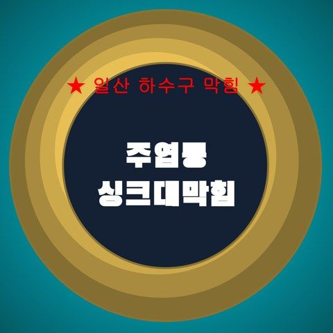 주엽동 싱크대막힘 3852