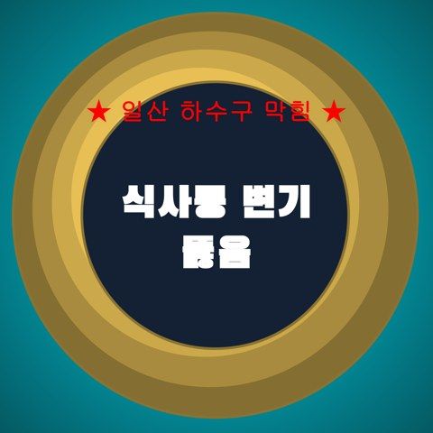 식사동 변기 뚫음 4257