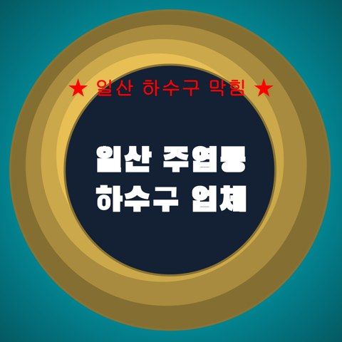 일산 주엽동 하수구 업체 4304