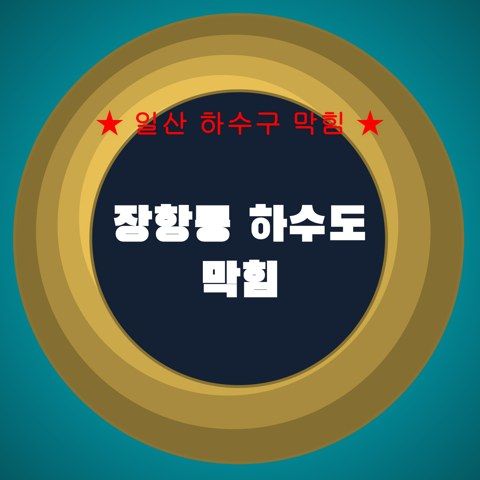 장항동 하수도 막힘 4115