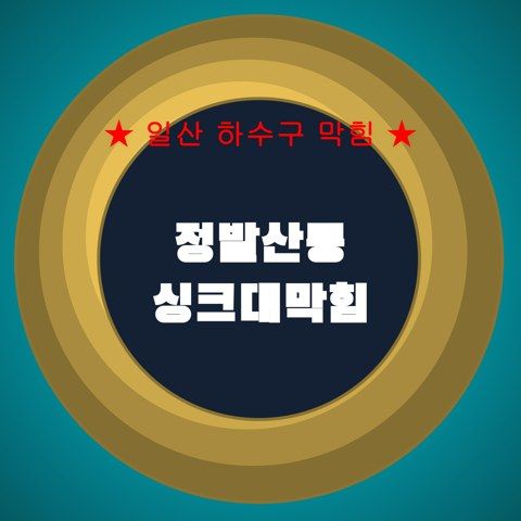 정발산동 싱크대막힘 4100