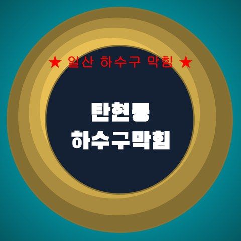탄현동 하수구막힘 4207