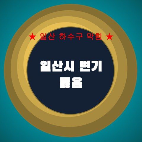 일산시 변기 뚫음 4392